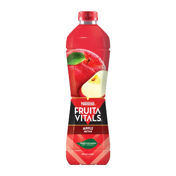 NESTLE JUICE FRUITA VITALS APPLE NECTAR BOTTLE 1 LTR