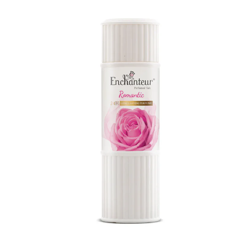 NewProject_3_52ca6e86-1f94-4a6b-9410-d3e801b0c7f8 ENCHANTEUR TALCUM PERFUMED POWDER ROMANTIC 125 GM - Image 1