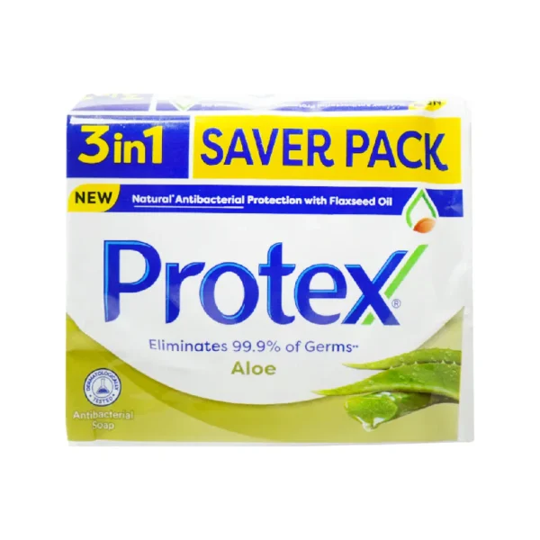 PROTEX BEAUTY SOAP ALOE 3X130 PACK