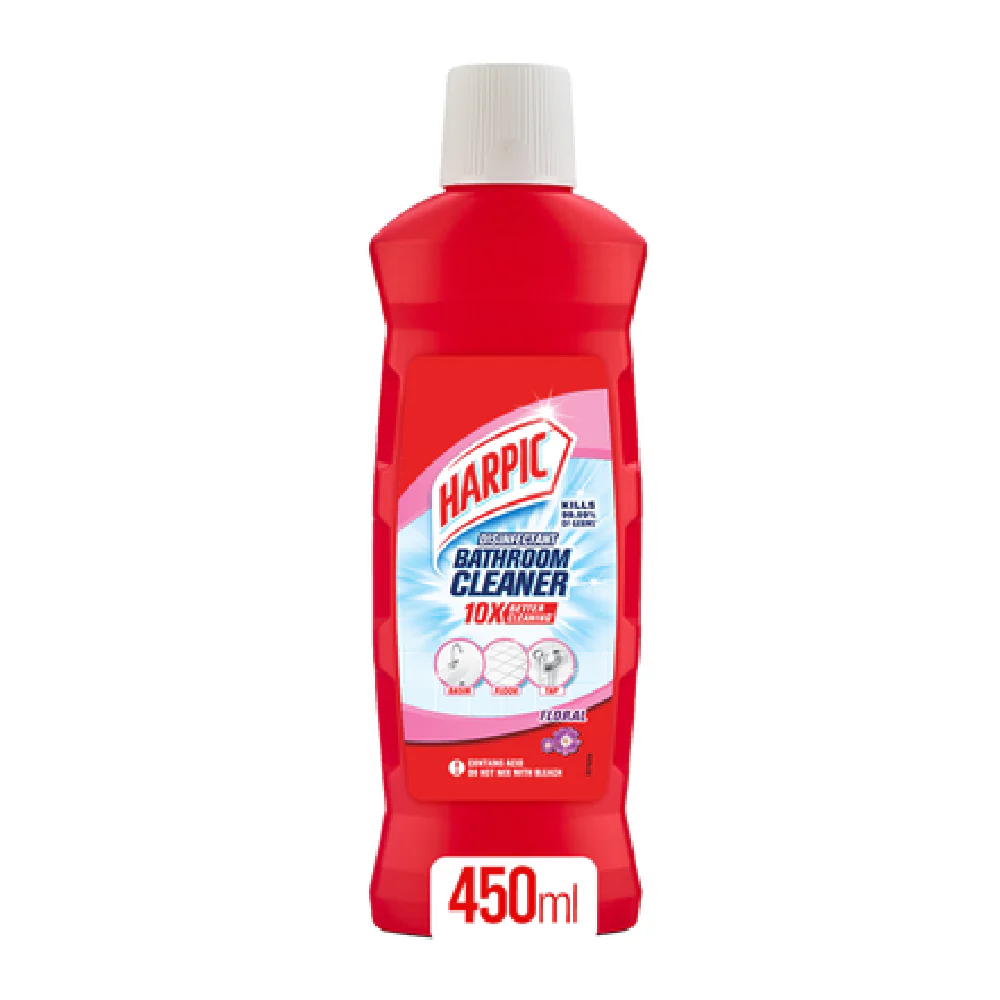 NewProject_6_d4f82c4a-f973-4e02-b647-8685eeb19388 HARPIC BATHROOM CLEANER FLORAL 450 ML - Image 1