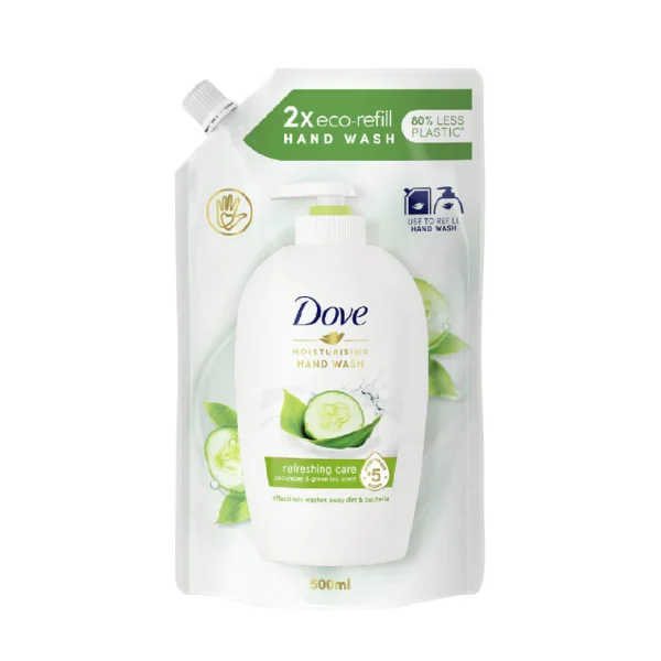DOVE CARING HAND WASH CUCUMBER GREEN TEA 500 ML