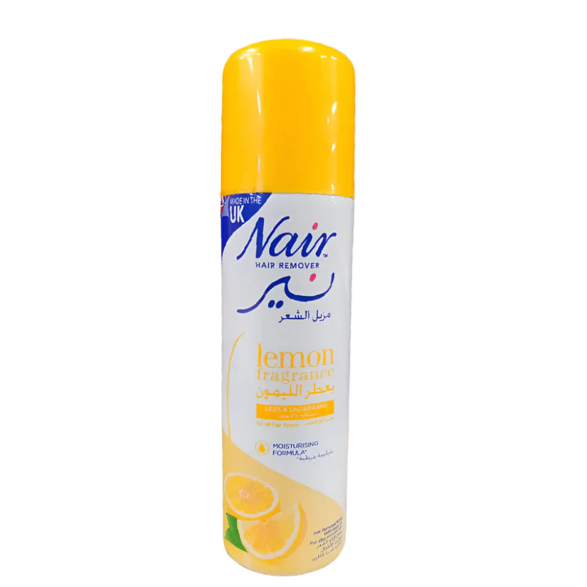 NewProject_a6717435-2be0-4df8-ac04-9bf75436ea93 NAIR HAIR REMOVER SPRAY LEMON FRAGANCE 200 ML - Image 1