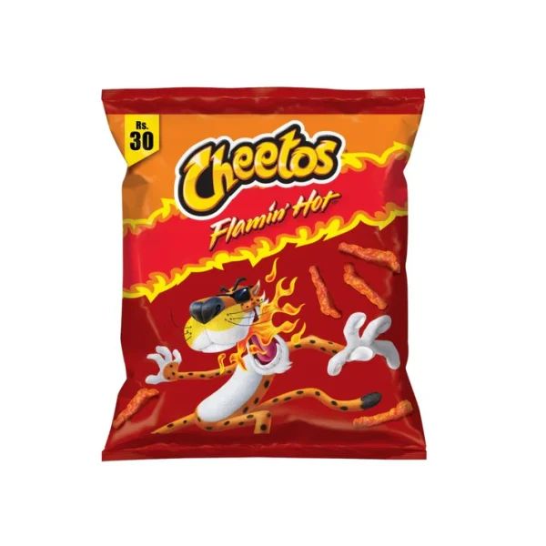 CHEETOS CHIPS RED FLAMING HOT 30 GM