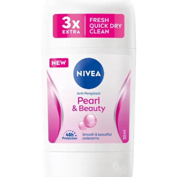 NIVEA DEODORANT ROLL ON STICK PEARL & BEAUTY 50ML