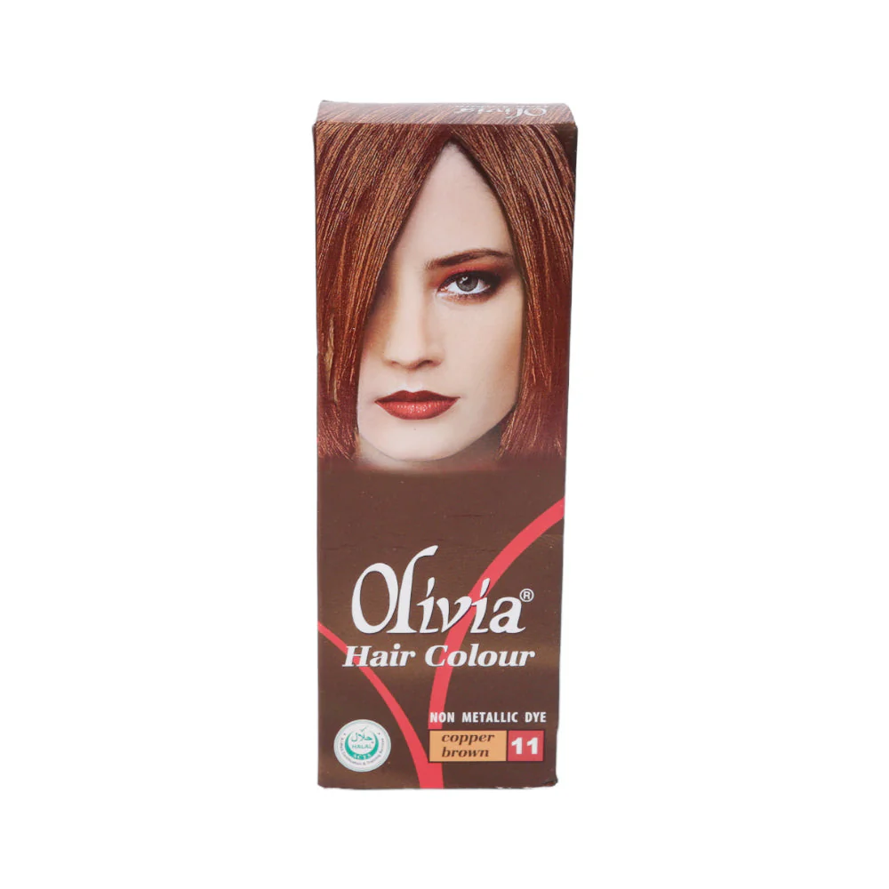 OLIVIA HAIR COLOUR 11 OLIVIA HAIR COLOUR COPPER BROWN 11 - Image 1