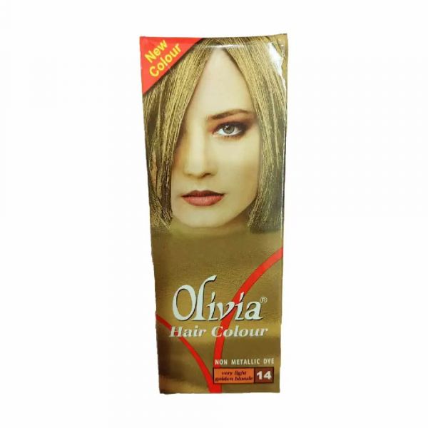 OLIVIA HAIR COLOUR 14 OLIVIA HAIR COLOUR VERY LIGHT GOLDEN BLONDE 14 - Image 1