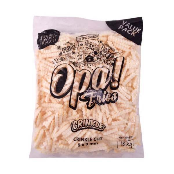 OPA FRIES CRINKLE 1.8KG