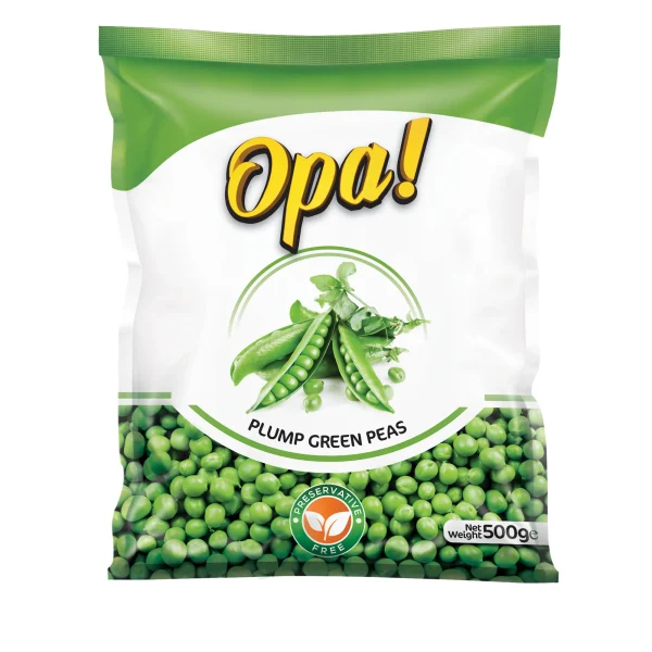 OPA PLUMP GREEN PEAS 500GM