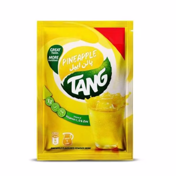TANG INSTANT POWDER PINEAPPLE POUCH 125GM