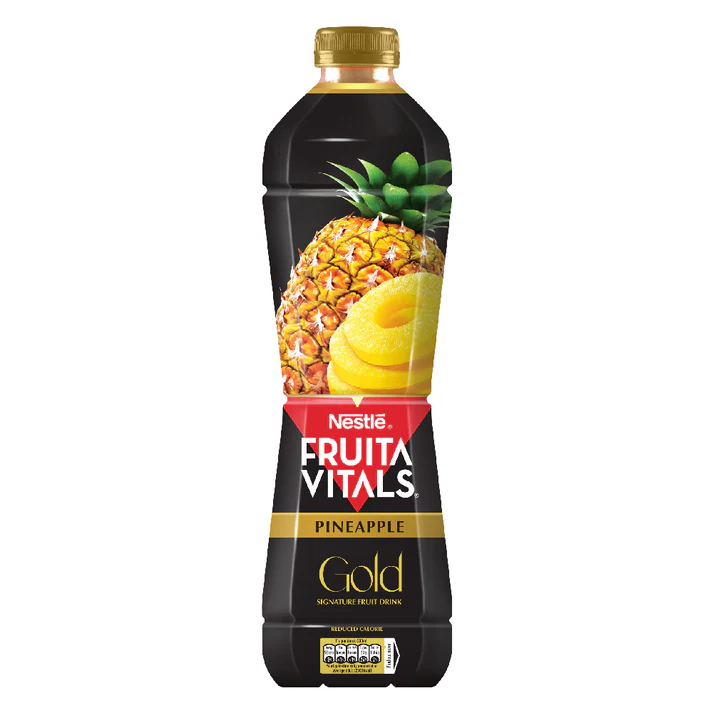 PINE APPLE NESTLE JUICE FRUITA VITALS PINEAPPLE FROM INDONESIA 1 LTR - Image 1