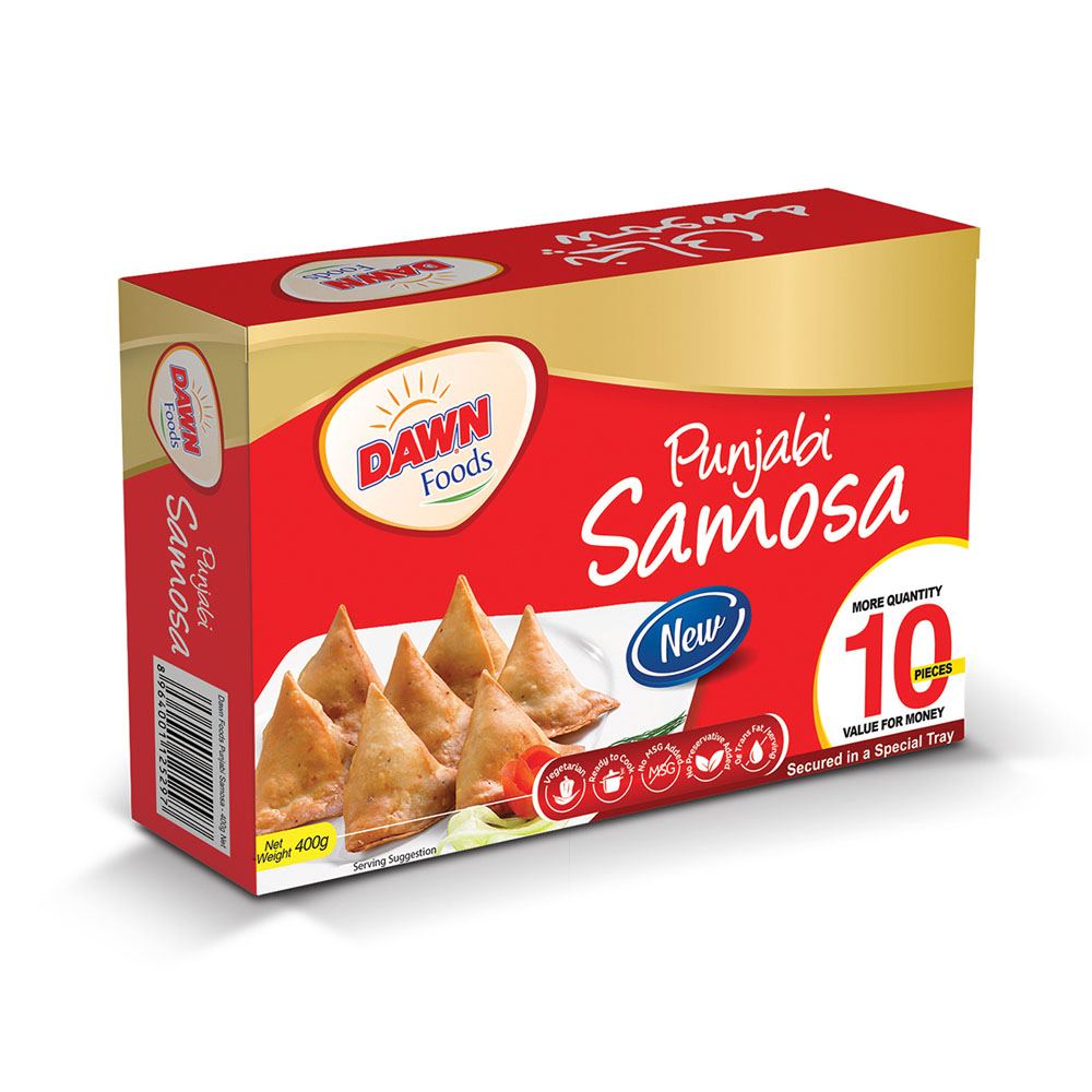 PUNJABI DAWN FOOD SAMOSA PUNJABI 400GM - Image 1