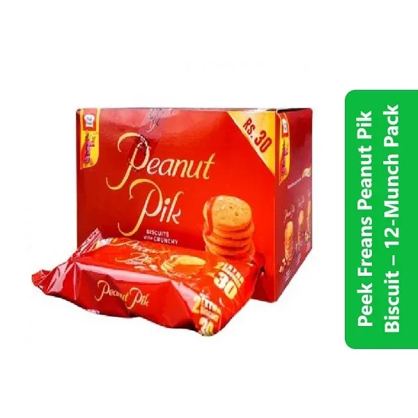 Peek-Freans-Peanut-Pik-Biscuit-–-12-Munch-Pack PEEK FREANS PEANUT PIK MUNCH PACK 47.3 GM - Image 1