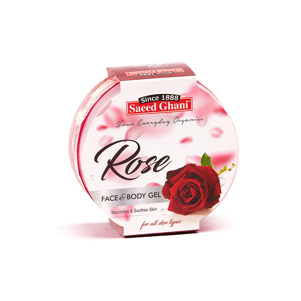 RoseGel180gm SAEED GHANI ROSE FACE & BODY GEL - Image 1