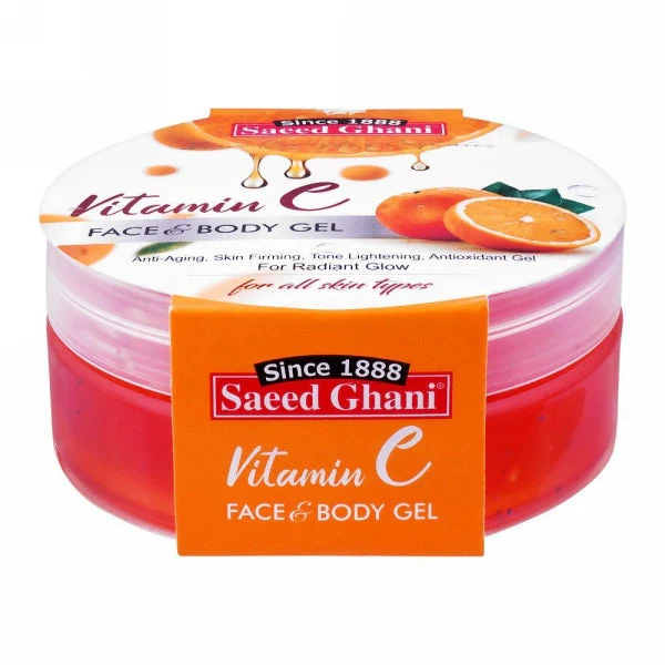 SAEED-GHANI-VITAMIN-C-FACE-BODY-GEL-180G SAEED GHANI VITAMIN C GEL 180G - Image 1