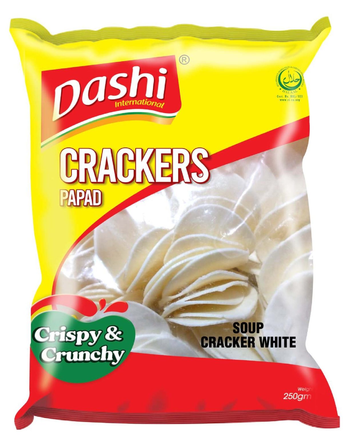 DASHI READY TO FRY CRACKERS POUCH 250GM - Image 1