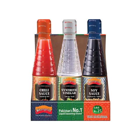SHANGRILA SAUCE TRIO PACK 275 SHANGRILA SAUCE TRIO PACK 275ML - Image 1