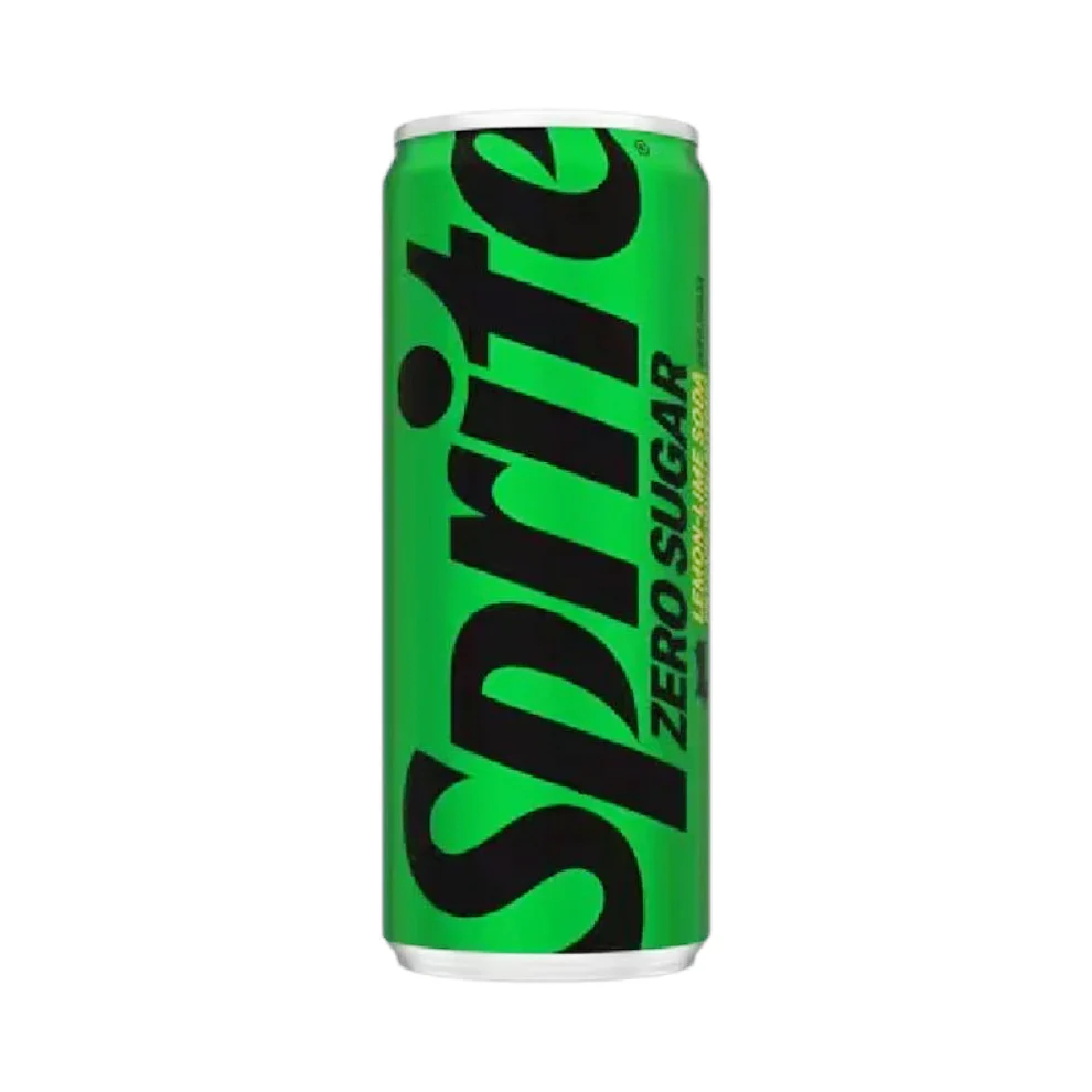 SP ZERO TIN SPRITE ZERO SUGAR TIN 250ML - Image 1