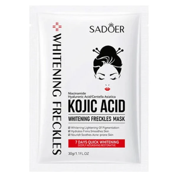 SADOR KOJIC ACID WHITENING FRECKLES FACIAL MASK