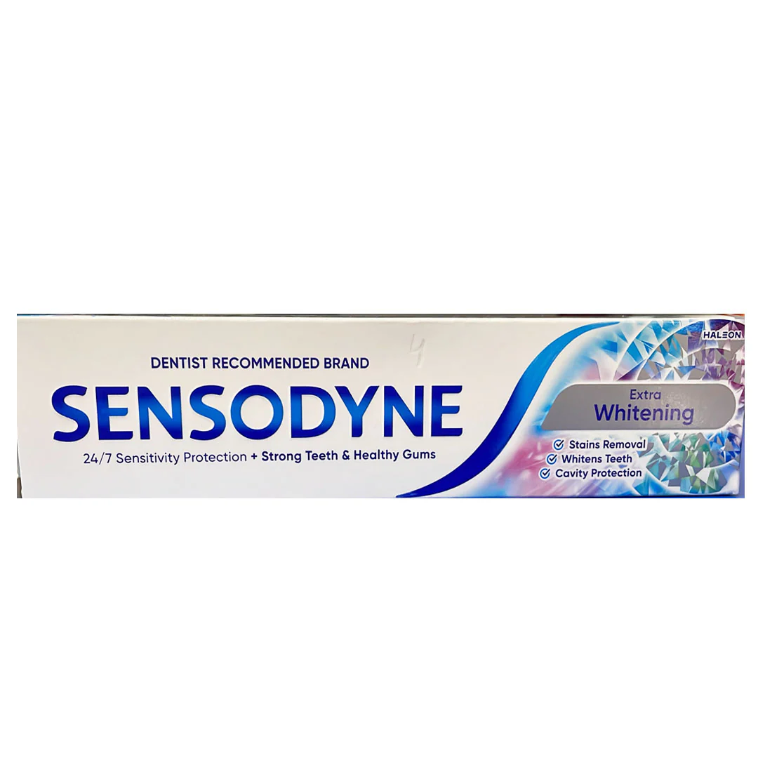 SensodyneExtraWhiteningToothpaste_100g SENSODYNE COMPLETE EXTRA WHITENINGTOOTH PAST 70GM - Image 1