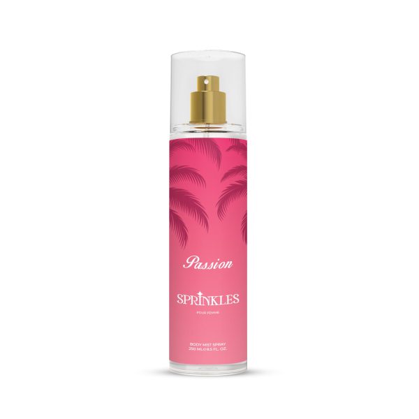 PASSION BODY MIST SPRINKLES 250ML