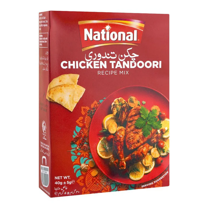 TANDORI NATIONAL MASALA CHICKEN TANDOORI 40 GMS - Image 1