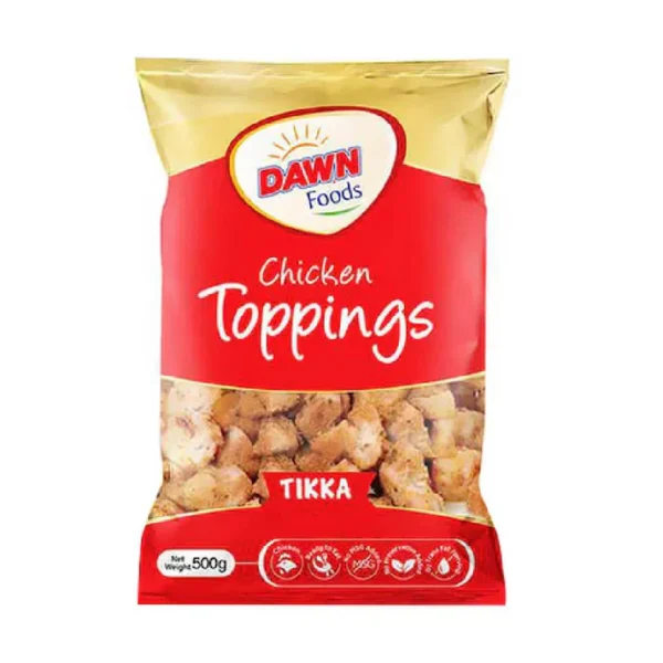 DAWN CHICKEN TIKKA TOPPING RETAIL PACK 500 GM