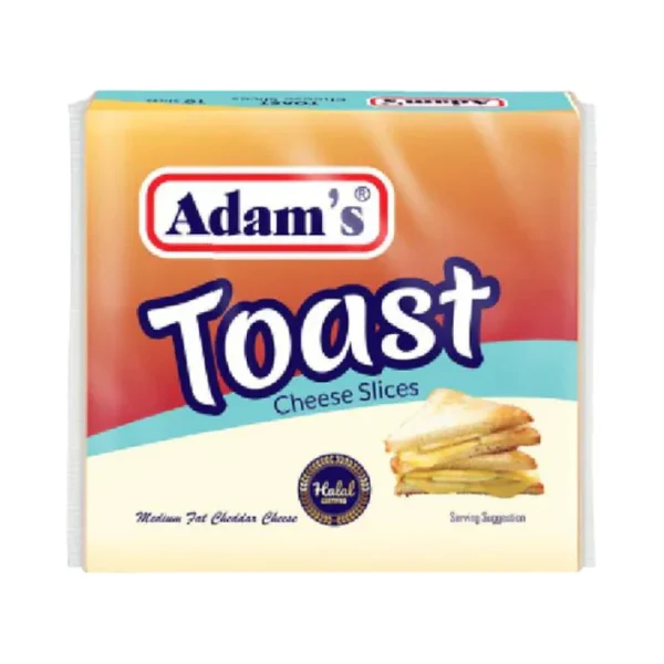 ADAMS TOAST CHEESE SLICES 200GM