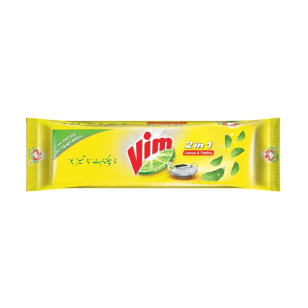 VIM DISHWASH 2IN1 LEMON AND PUDINA BAR 460 GM