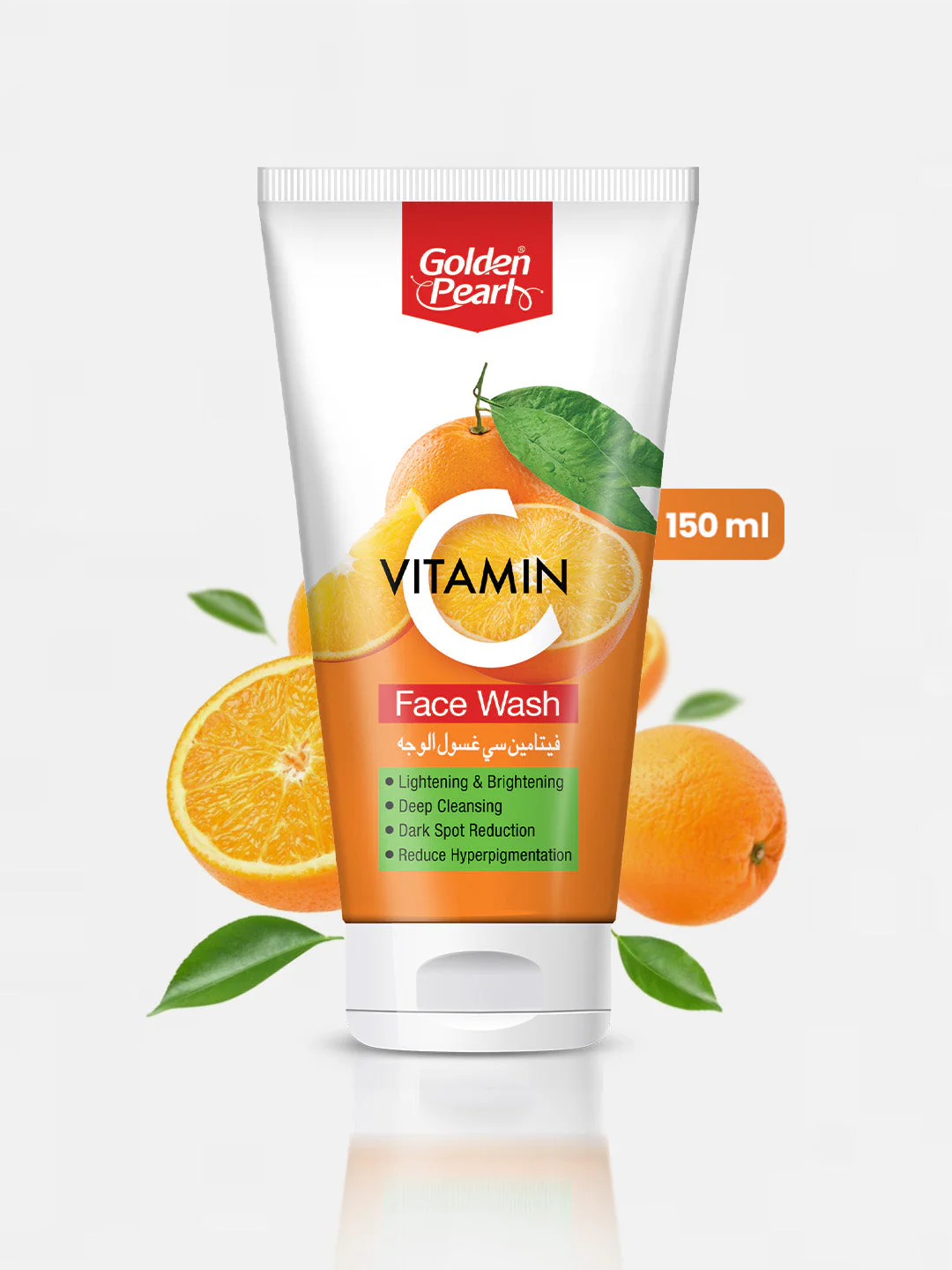 Vitamin_C_FW_150ml_c69fcb32-8971-41a6-97e3-37d7e7c00dbe GOLDEN PEARL VITAMIN FACE WASH 150ML - Image 1