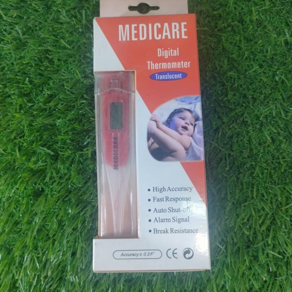 MEDICARE DIGITAL THERM0METER TRANSLUCENT