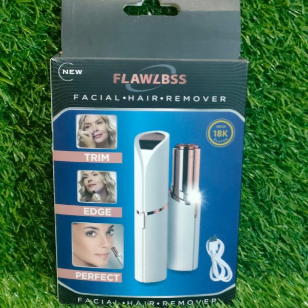 FLAWLESS FACIAL HAIR REMOVER 18K GOLD PLATED