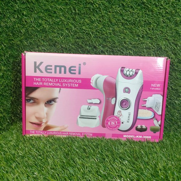 KEMEI 6IN1 HAIR REMOVAL SYSTEM KM-3066