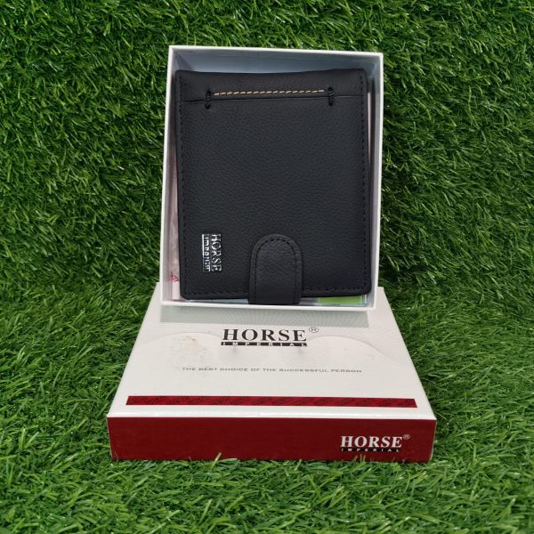 IMPERIAL HORSE GENUINE LEATHER BLACK