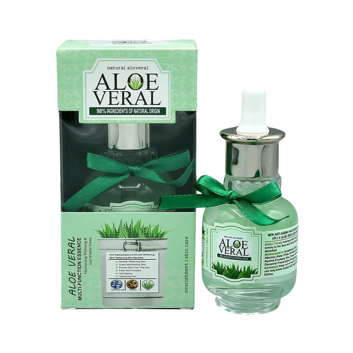 ALOE VERAL MULTI FUNCTION ESSENCE WHITENING ANTI FACIAL SERUM 40ML - Image 1