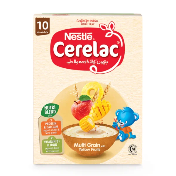 NESTLE CERELAC YELLOW FRUITS 175 GM