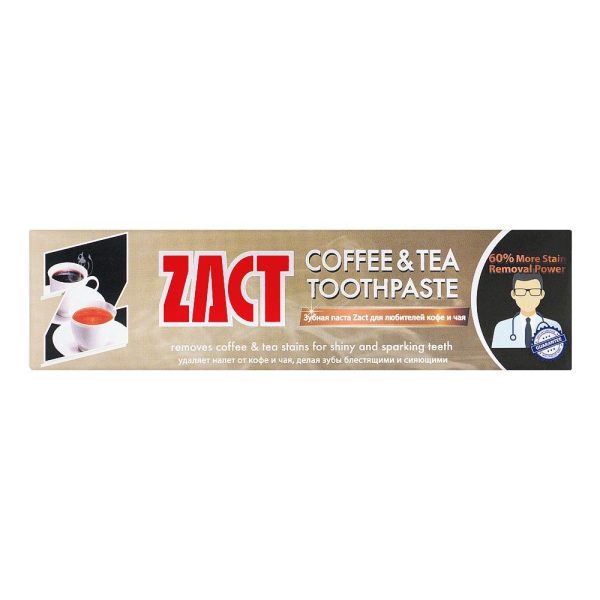 ZACT-Toothpaste-Coffee-And-Tea-100gm-a-600x600 ZACT TOOTH PASTE STAIN FIGHTER WITH TEA & COFFEE 100 GM - Image 1