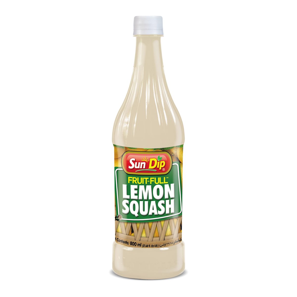 SUN DIP LEMON SQUASH 800ML - Image 1