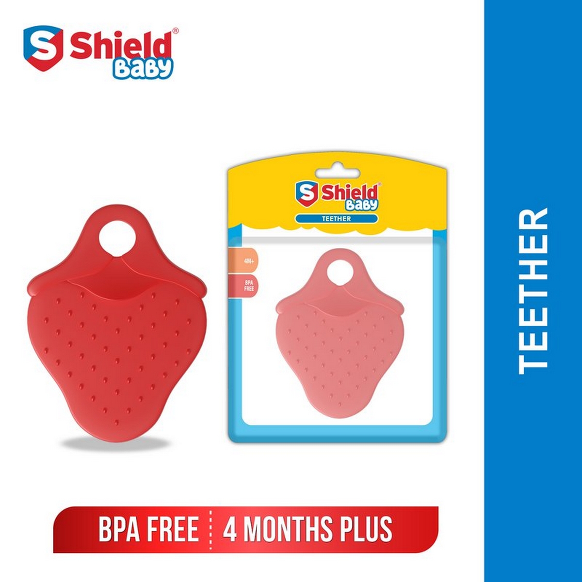 be9b0702d0cf33c7ab9e793d4f8f0a07 SHEILD BABY TEETHER - Image 1