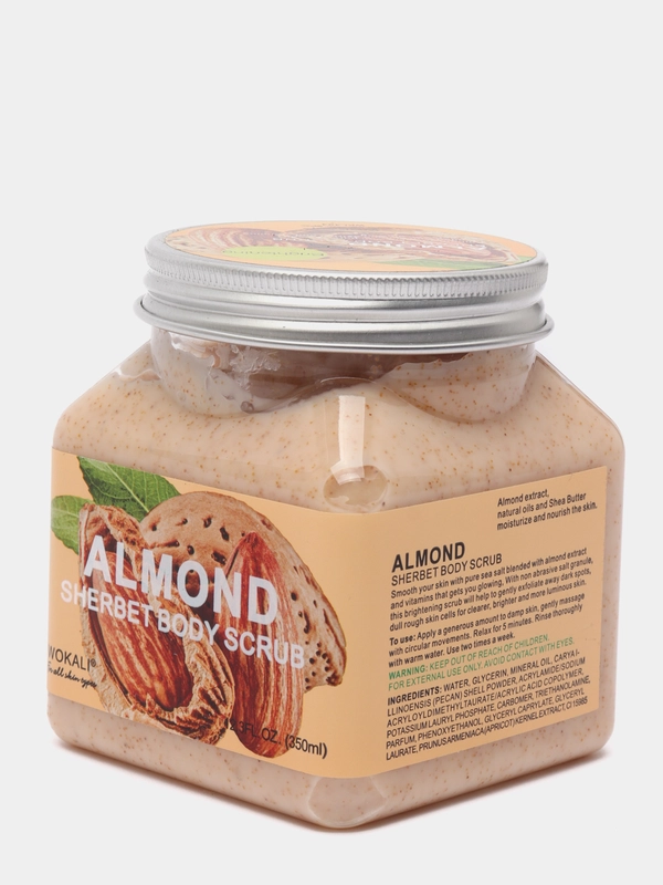 cajnhmua4v5gmqgl3rd0 ALMOND SHERBET BODY SCRUB 350ML - Image 1