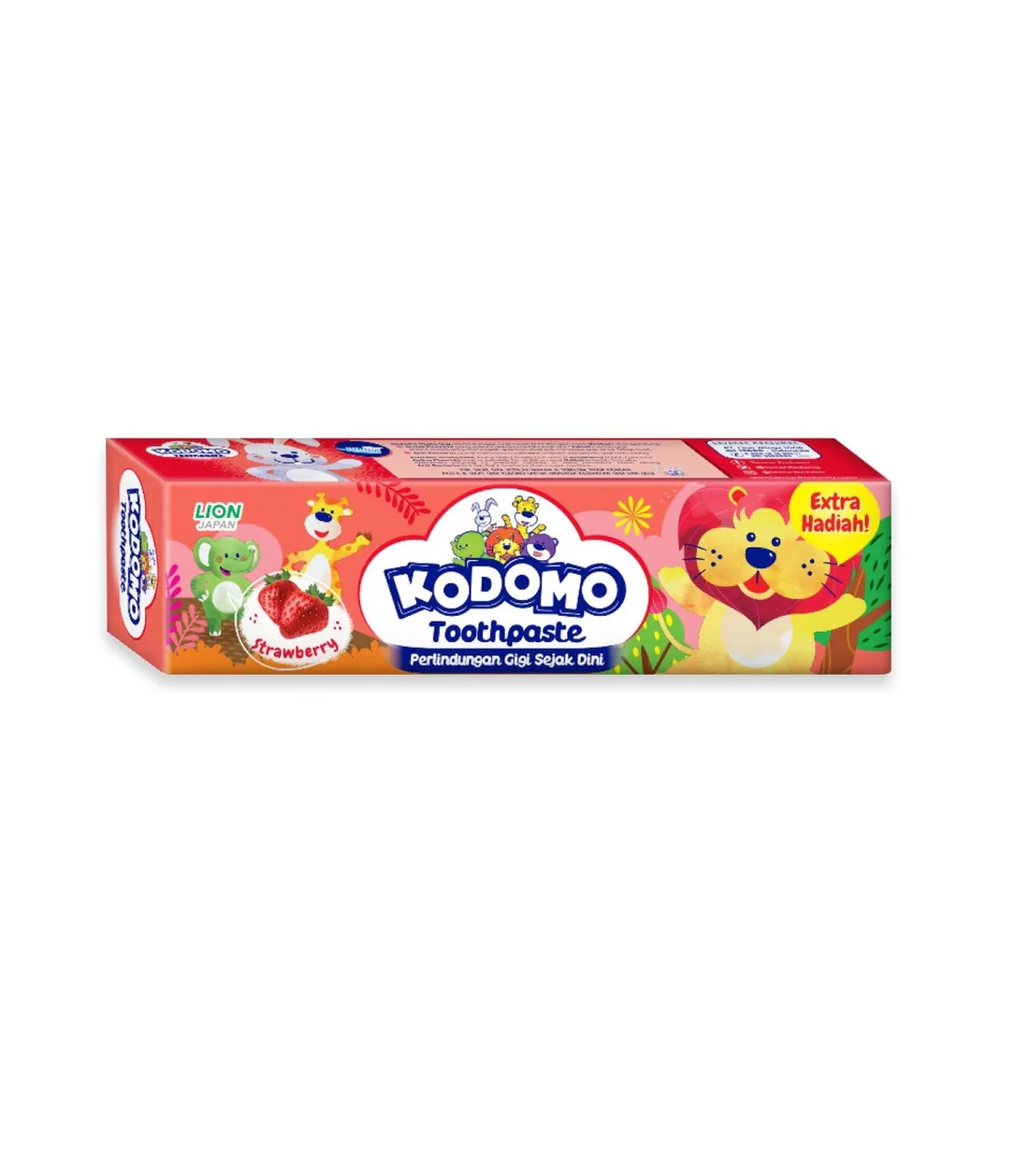 e928313fae1cea085dc7da09794475aa KODOMO KIDS TOOTH PASTE STRAWBERRY 45 GM - Image 1