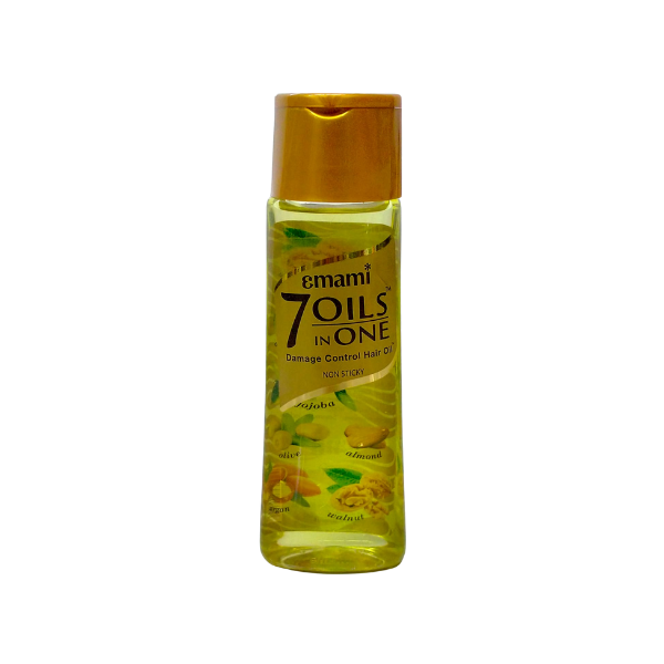 EMAMI HAIR OIL 7 IN ONE NON STICKY HAIR OIL 100ML - Image 1