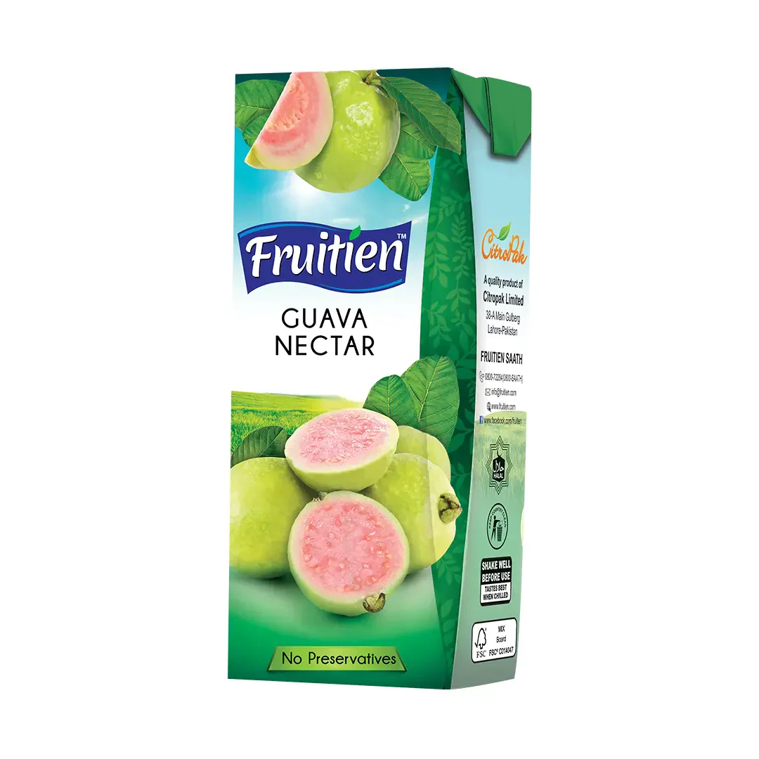 fruitien juice GUAVA FRUITIEN JUICE NECTAR GUAVA 200ML - Image 1
