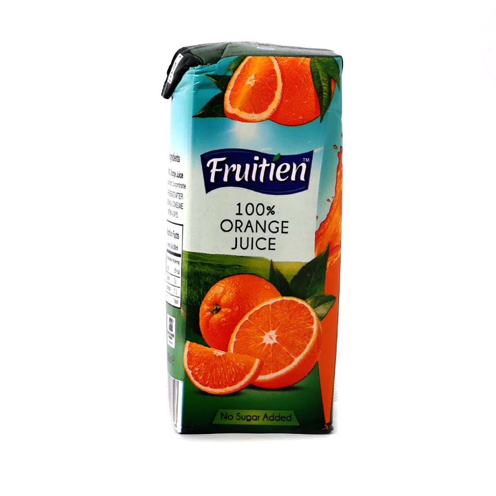 fruitien juice ORANGE FRUITIEN JUICE NECTAR ORANGE 200ML - Image 1