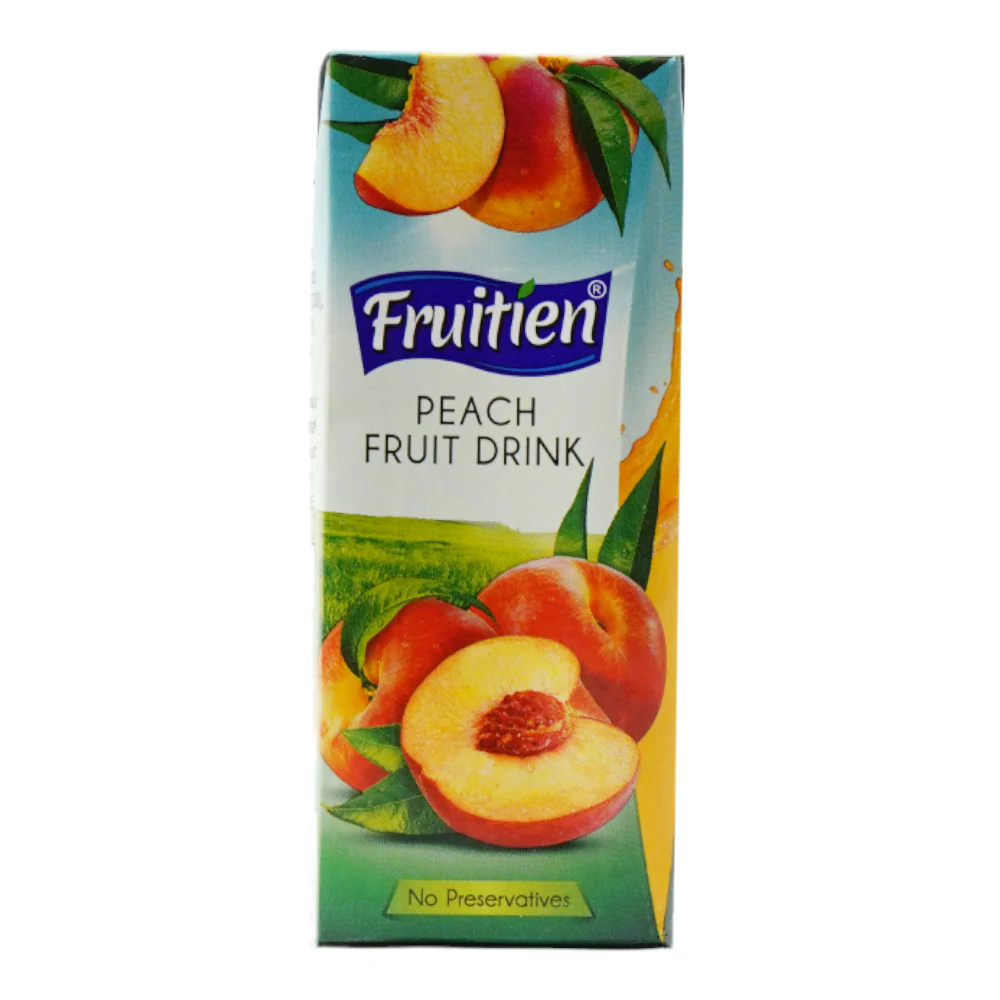 fruitien juice PEACH FRUITIEN JUICE NECTAR PEACH 200ML - Image 1