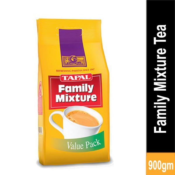 TAPAL TEA FAMILY MIXTURE POUCH 900 GM