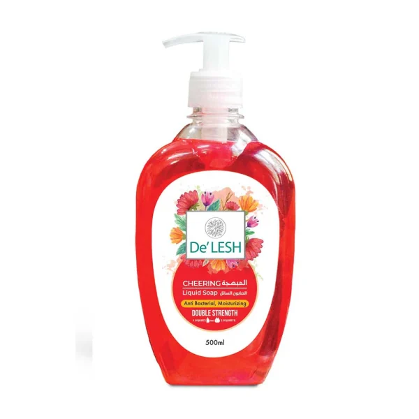 DELES ROSE ANTI BACTERIAL MOISTURIZING 500ML