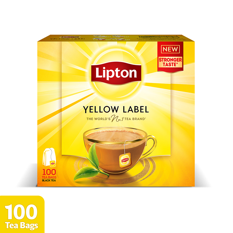lipton-yellow-label-tea-100-bags LIPTON TEA YELLOW LABEL 100 BAGS 200 GM - Image 1