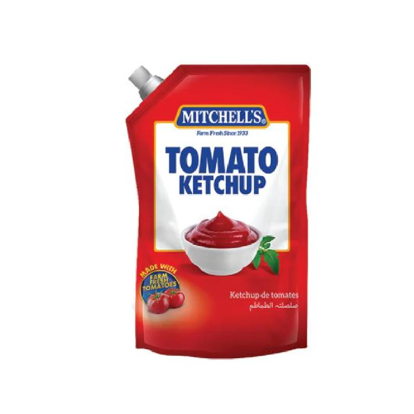 mit tom 400 MITCHELLS TOMATO KETCHUP POUCH 400 GM - Image 1
