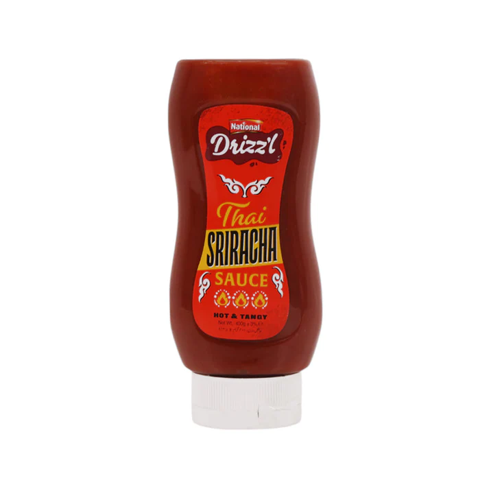 nationasiracha NATIONAL DRIZZL SRIRACHA SAUCE 400GM - Image 1