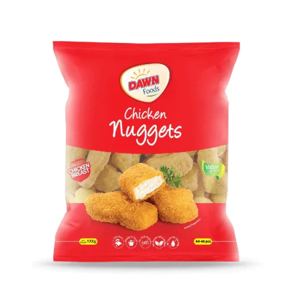 DAWN CHICKEN NUGGETS 44 PCS LARGE 1000 GM